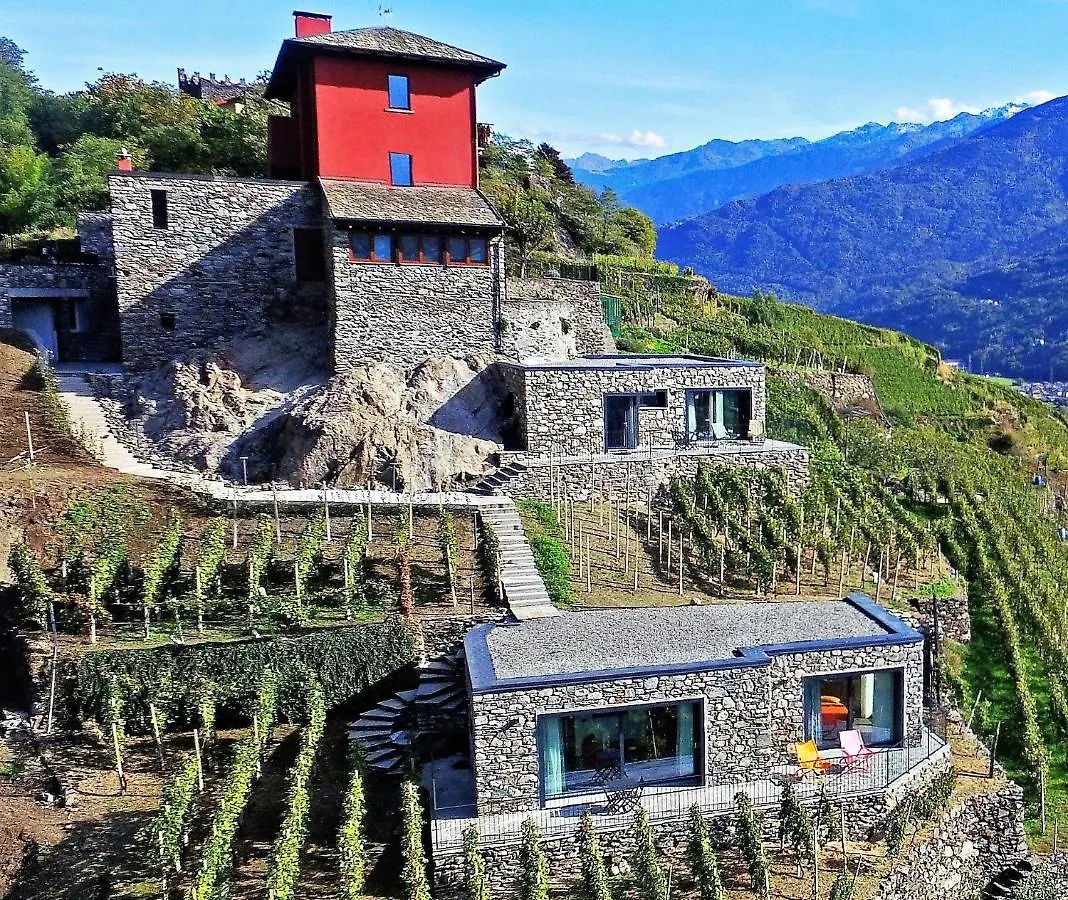 Ca Rossa #Exclusive Bed & Breakfast Sondrio Italy